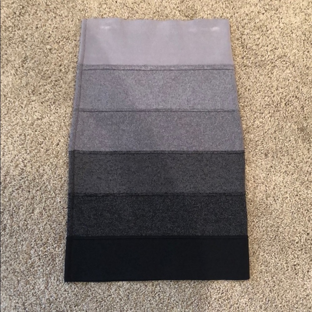 Ombré bandage skirt